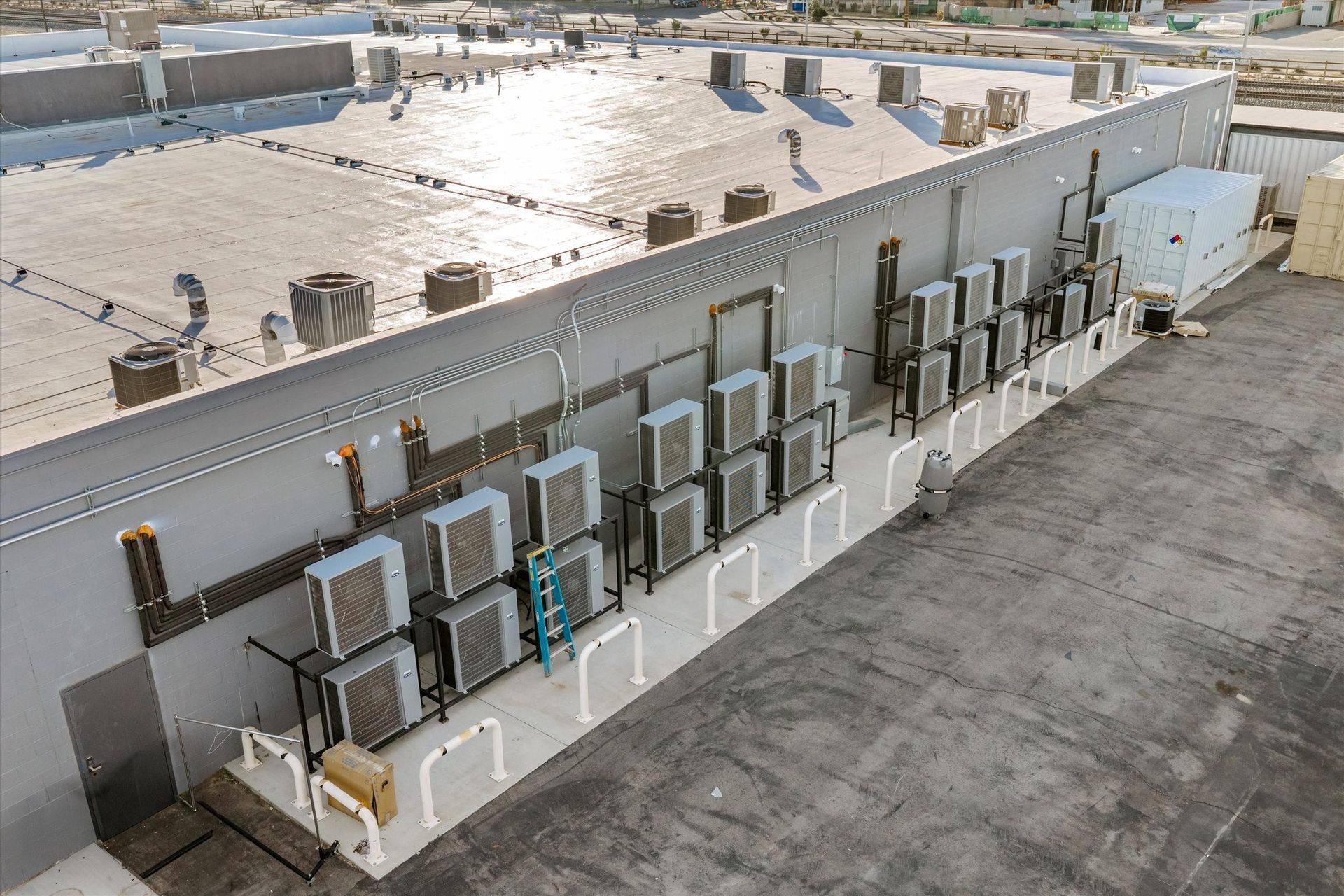Rooftop, climate-control package units