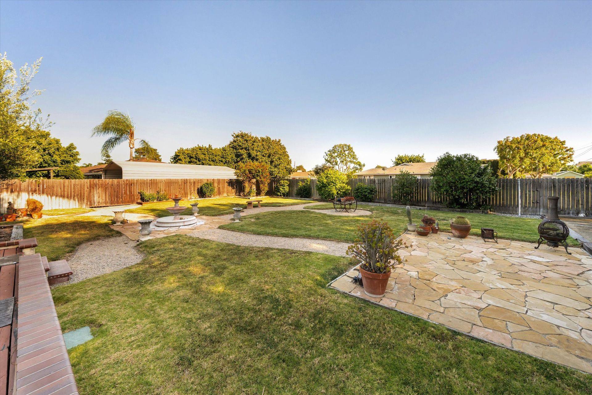 Site, yard and patio