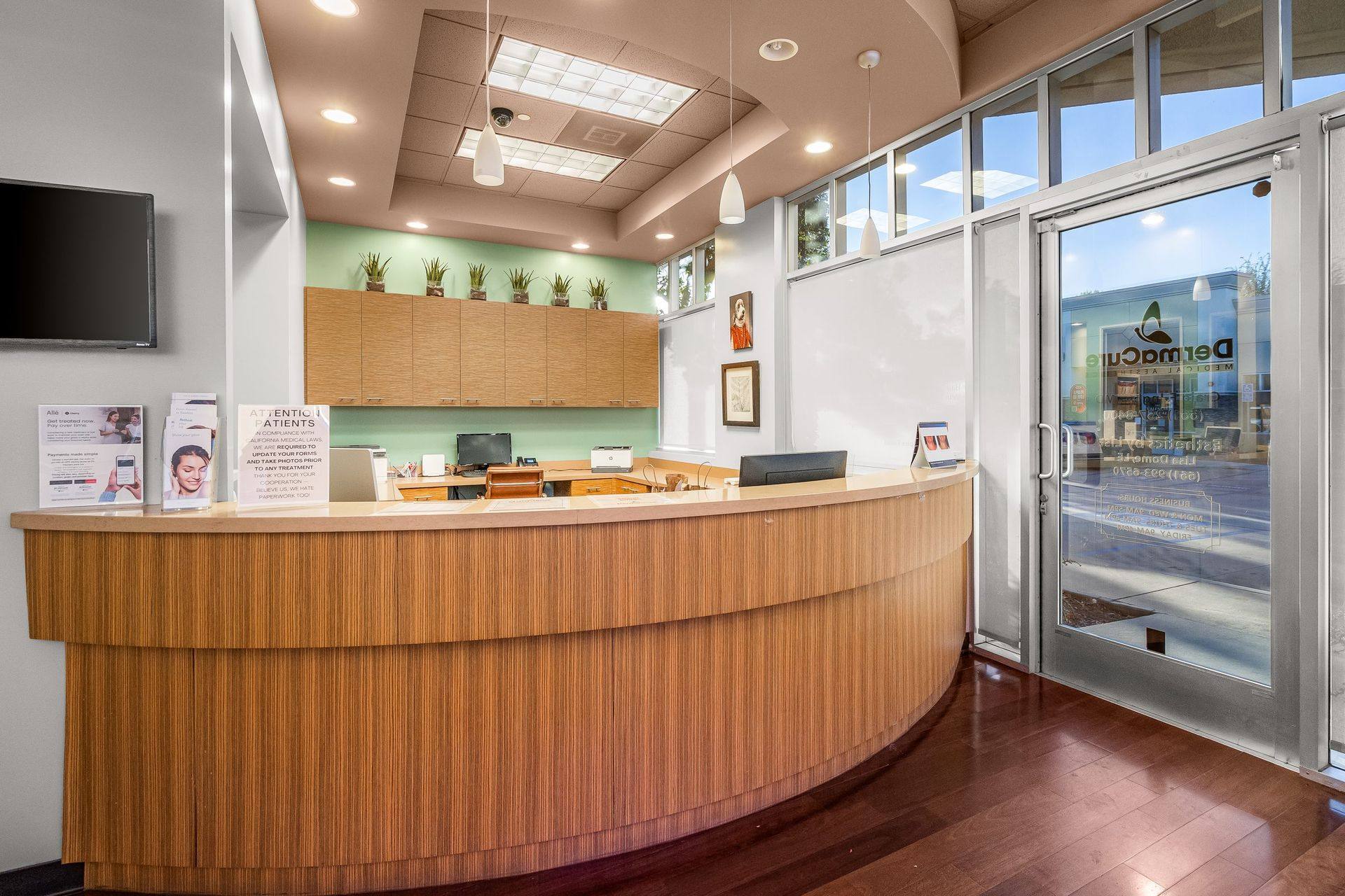 DermaCure reception