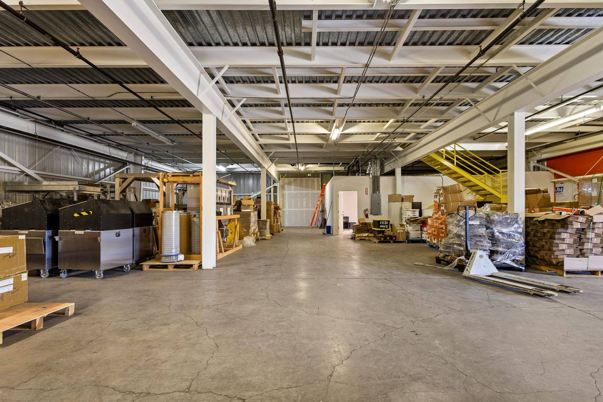 Warehouse 1, mezzanine stair