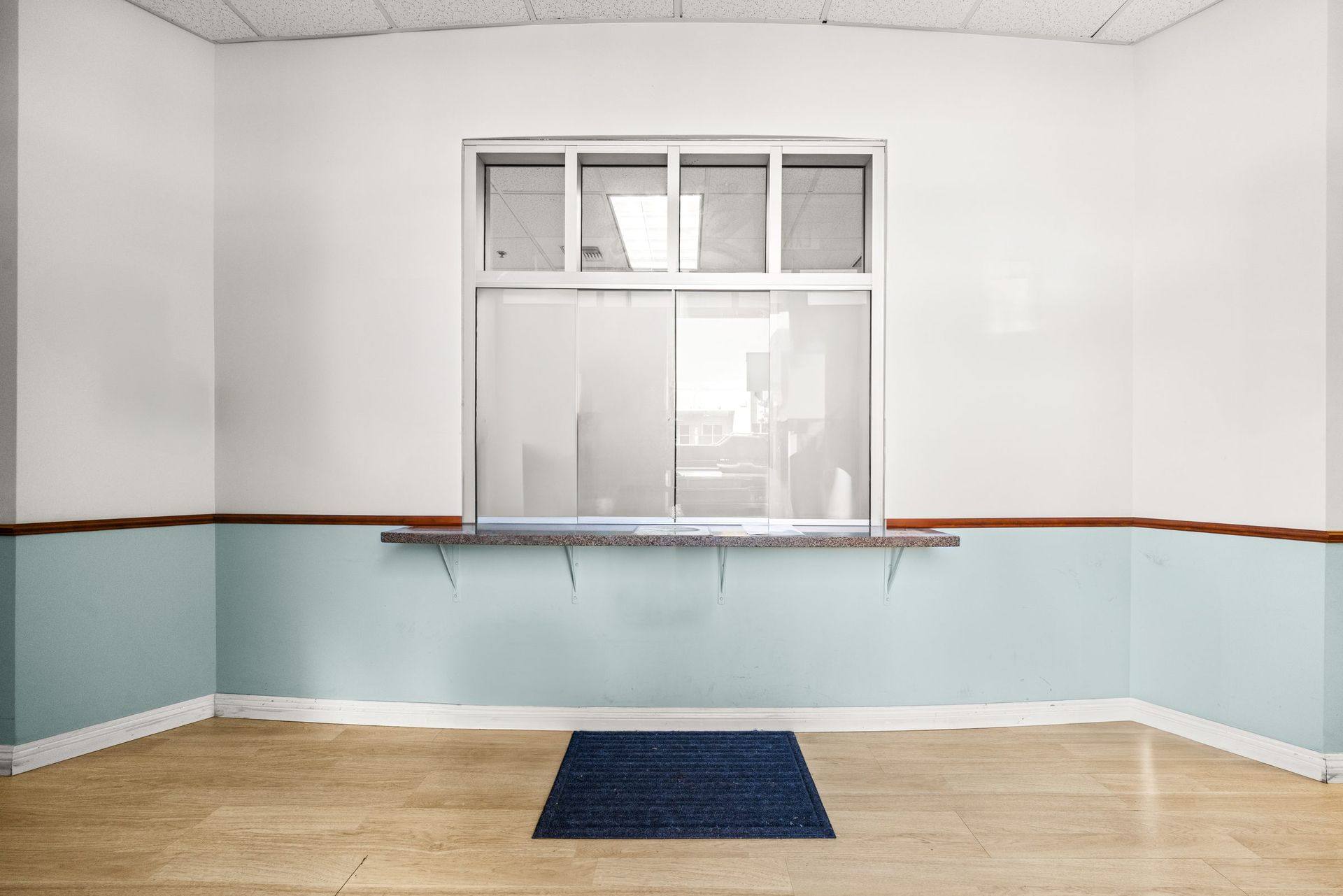 Check-in window